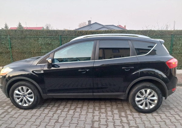 Ford Kuga cena 36900 przebieg: 204800, rok produkcji 2009 z Świdwin małe 781